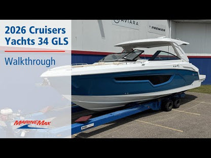 2026 Cruisers Yachts 34 GLS 34.0 feet Walk-Through - Features & Buyer's Guide, Clearwater, Florida #1