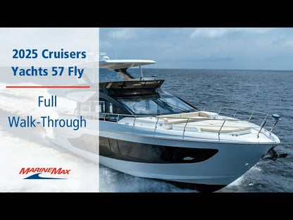 2025 Cruisers Yachts 57 FLY 57.0 feet Walk-Through - Features & Buyer's Guide, Clearwater, Florida #1