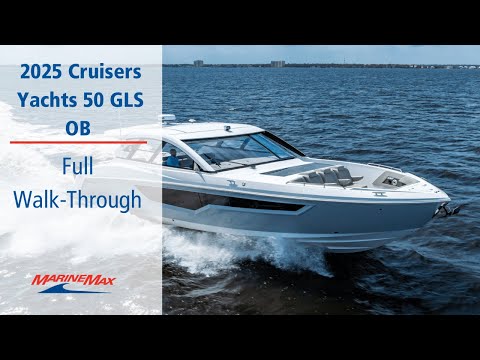 2025 Cruisers Yachts 50 GLS Outboard 50.0 feet Walk-Through - Features & Buyer's Guide, Clearwater, Florida #1