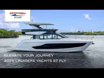 2026 Cruisers Yachts 57 FLY 57.0 feet Walk-Through - Features & Buyer's Guide, Clearwater, Florida #1