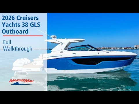 2026 Cruisers Yachts 38 GLS Outboard 38.0 feet Walk-Through - Features & Buyer's Guide, Clearwater, Florida #1