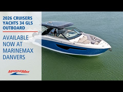2026 Cruisers Yachts 34 GLS Outboard 34.0 feet Walk-Through - Features & Buyer's Guide, Clearwater, Florida #1
