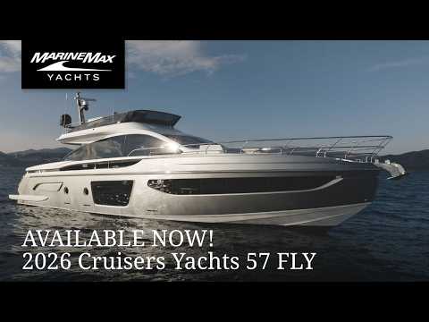 2026 Cruisers Yachts 57 FLY 57.0 feet Walk-Through - Features & Buyer's Guide, Clearwater, Florida #1