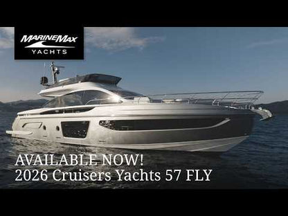 2026 Cruisers Yachts 57 FLY 57.0 feet Walk-Through - Features & Buyer's Guide, Clearwater, Florida #1