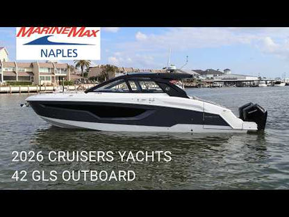 2026 Cruisers Yachts 42 GLS Outboard 42.0 feet Walk-Through - Features & Buyer's Guide, Clearwater, Florida #1