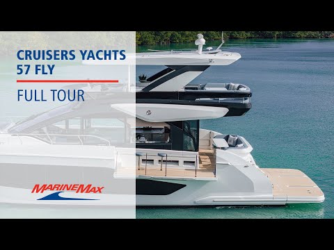 2026 Cruisers Yachts 57 FLY 57.0 feet Walk-Through - Features & Buyer's Guide, Clearwater, Florida #1
