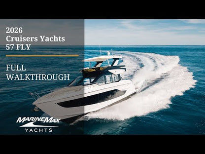 2026 Cruisers Yachts 57 FLY 57.0 feet Walk-Through - Features & Buyer's Guide, Clearwater, Florida #1