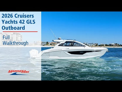 2026 Cruisers Yachts 42 GLS Outboard 42.0 feet Walk-Through - Features & Buyer's Guide, Clearwater, Florida #1