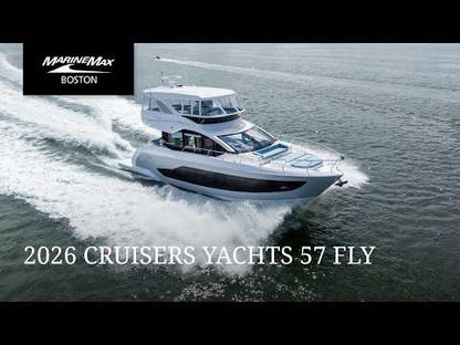 2026 Cruisers Yachts 57 FLY 57.0 feet Walk-Through - Features & Buyer's Guide, Clearwater, Florida #1