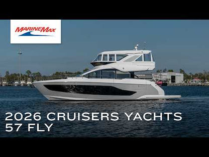 2026 Cruisers Yachts 57 FLY 57.0 feet Walk-Through - Features & Buyer's Guide, Clearwater, Florida #1